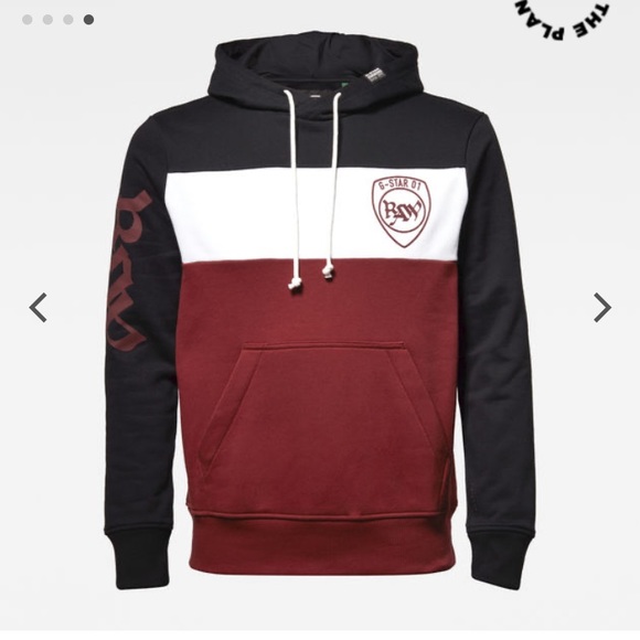 g star raw pullover hoodie